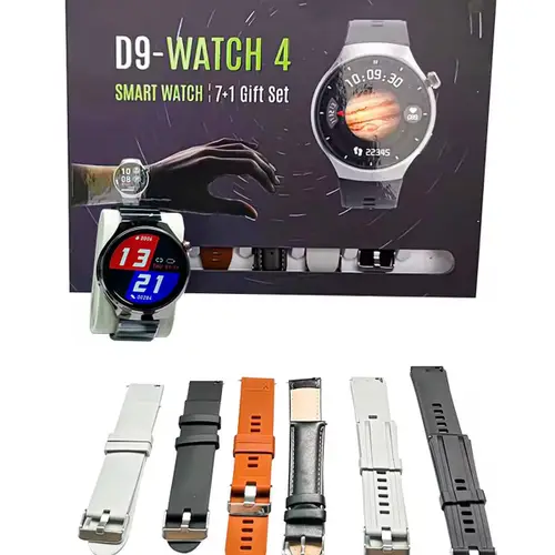 Buy D9 Watch 4 with 7+1 straps smart watch at Best Price in pakistan - Qureshi Products